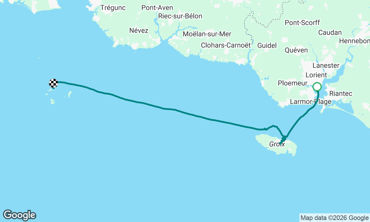 Voyage map