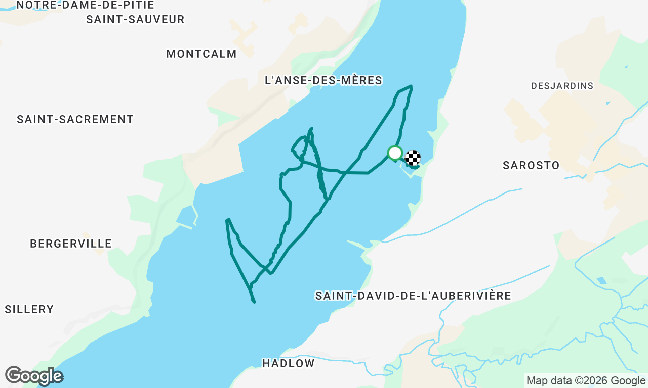 Voyage map