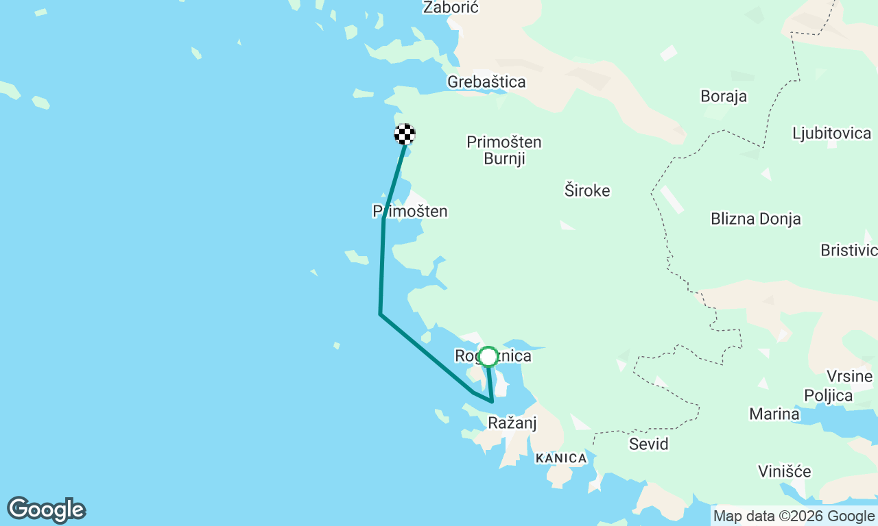 Voyage map