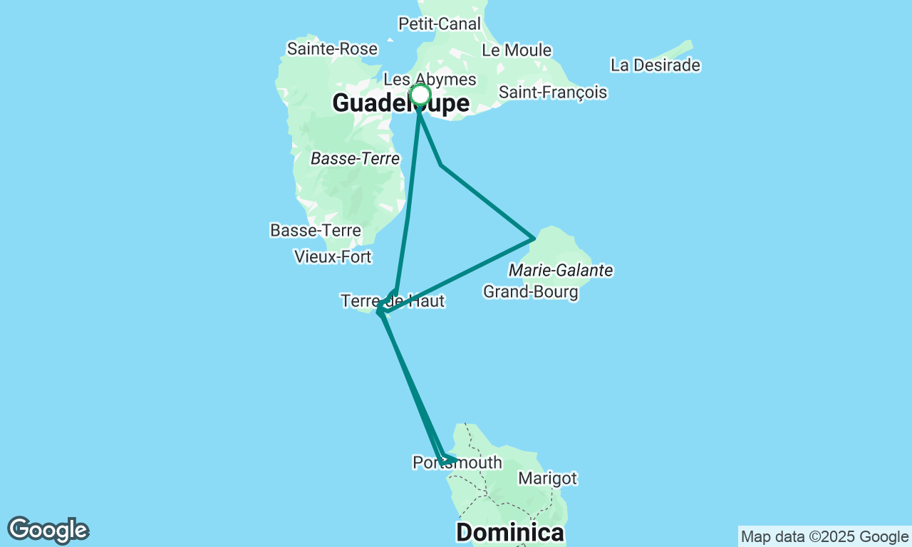 Dominique et Guadeloupe