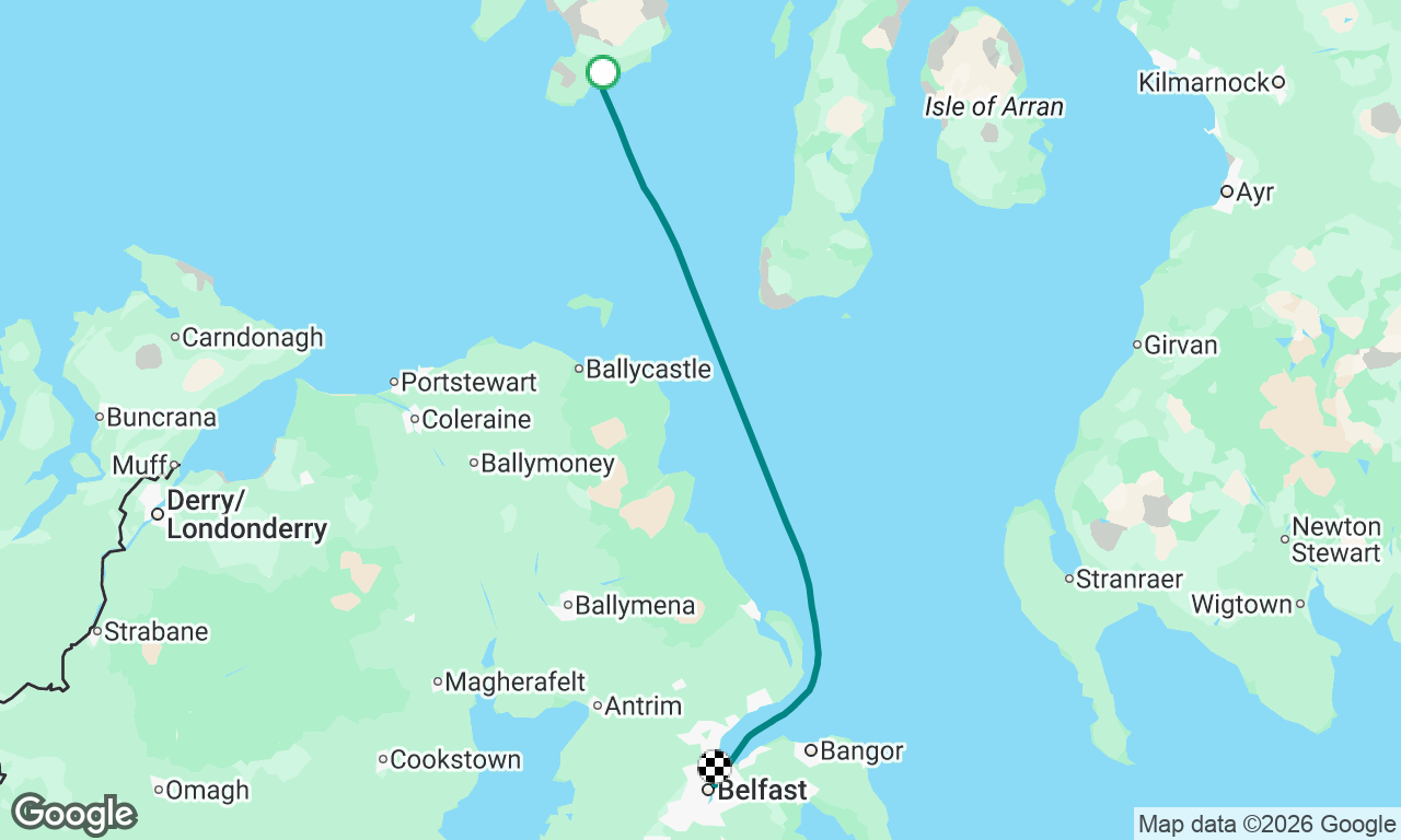 Voyage map