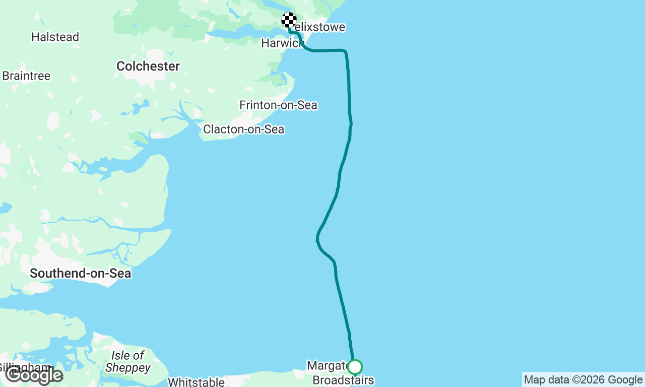 Ramsgate to Shotley