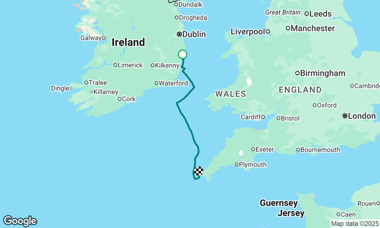 Arklow to Newlyn