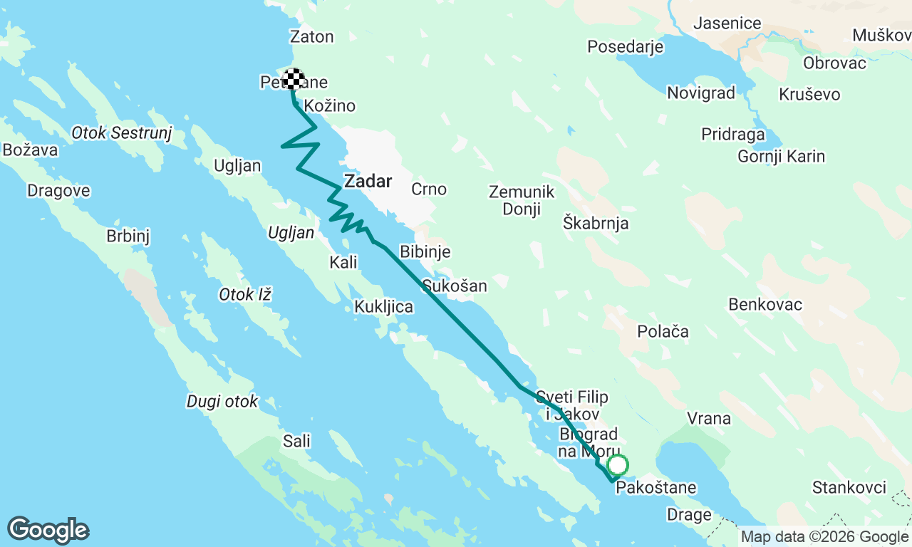 Voyage map