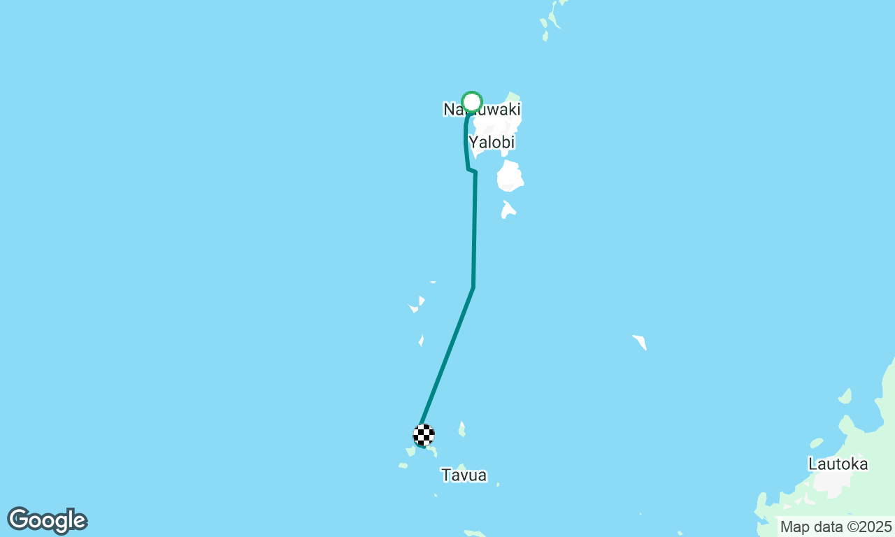 Octopus Resort, Waya Is. to Yanuya Island. 