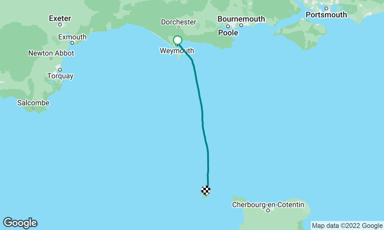 Poole Harbour to Alderney
