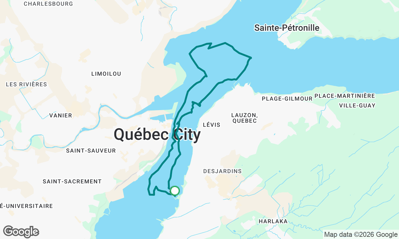 Voyage map
