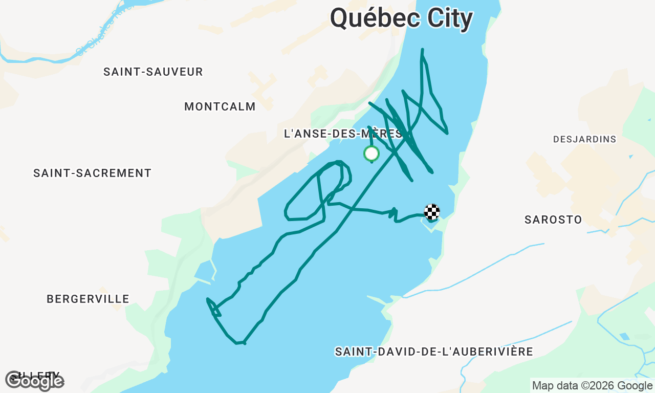 Voyage map