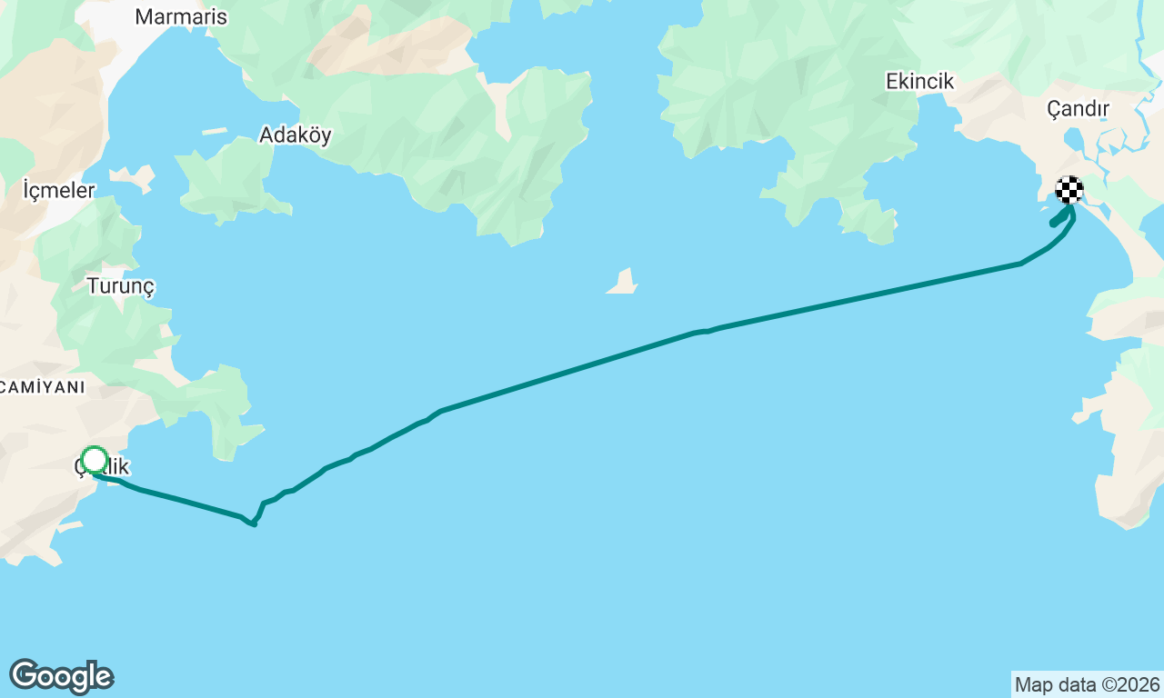 Voyage map