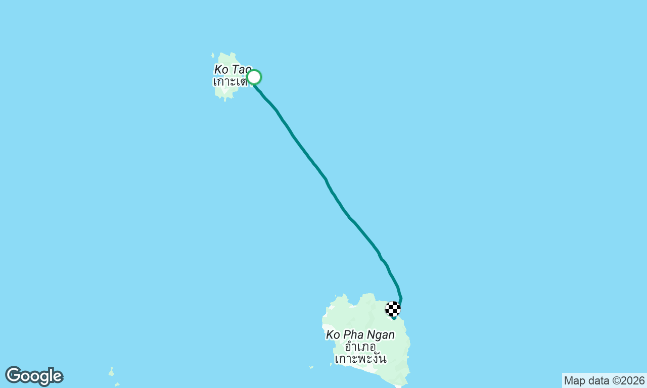 Voyage map