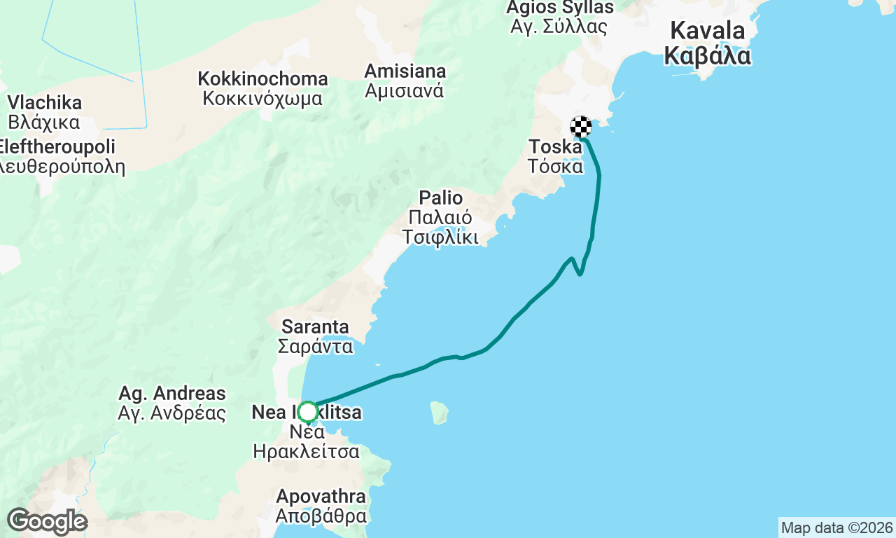 Voyage map