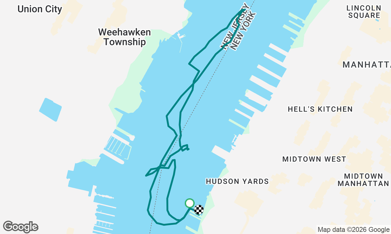 Voyage map