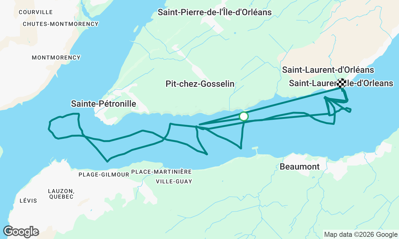 Voyage map