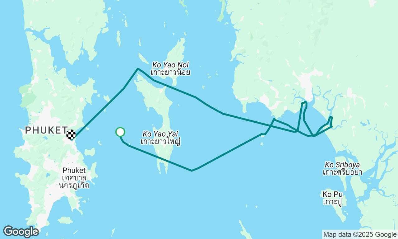 Voyage map