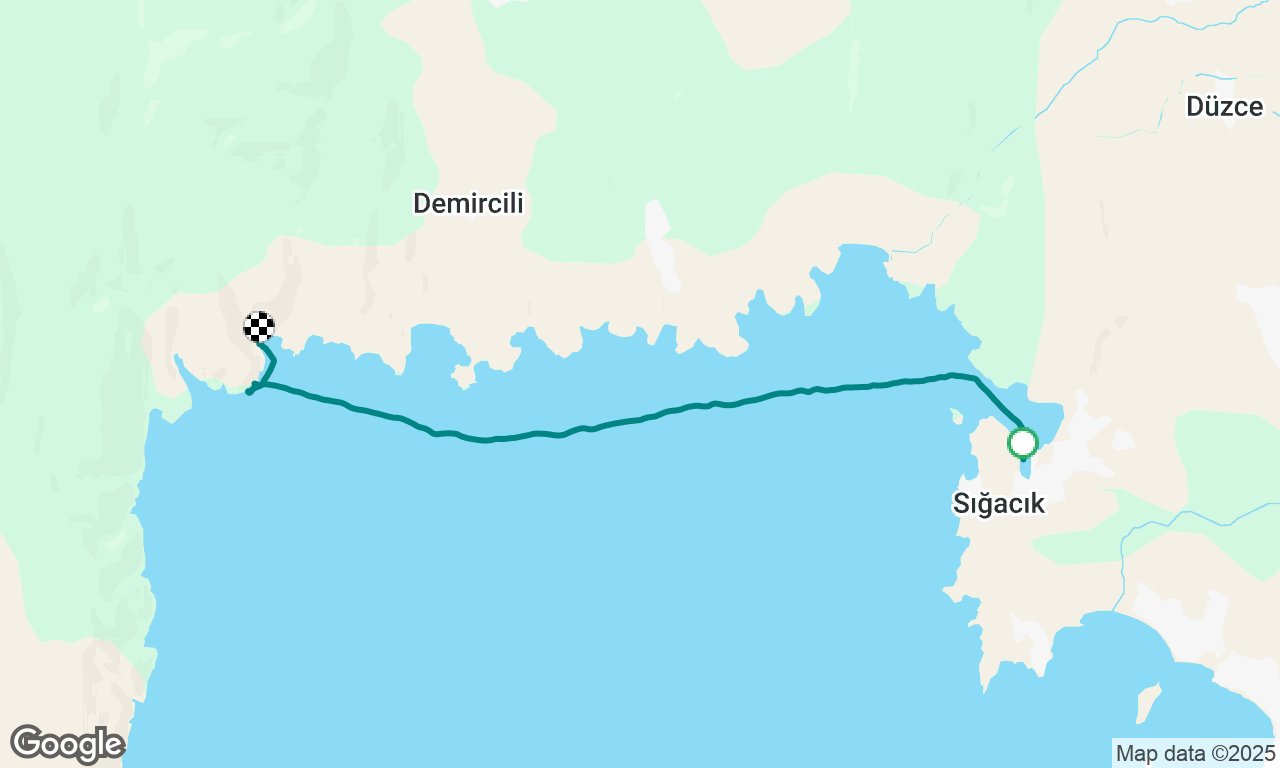 Boating and swimming in Sığacak