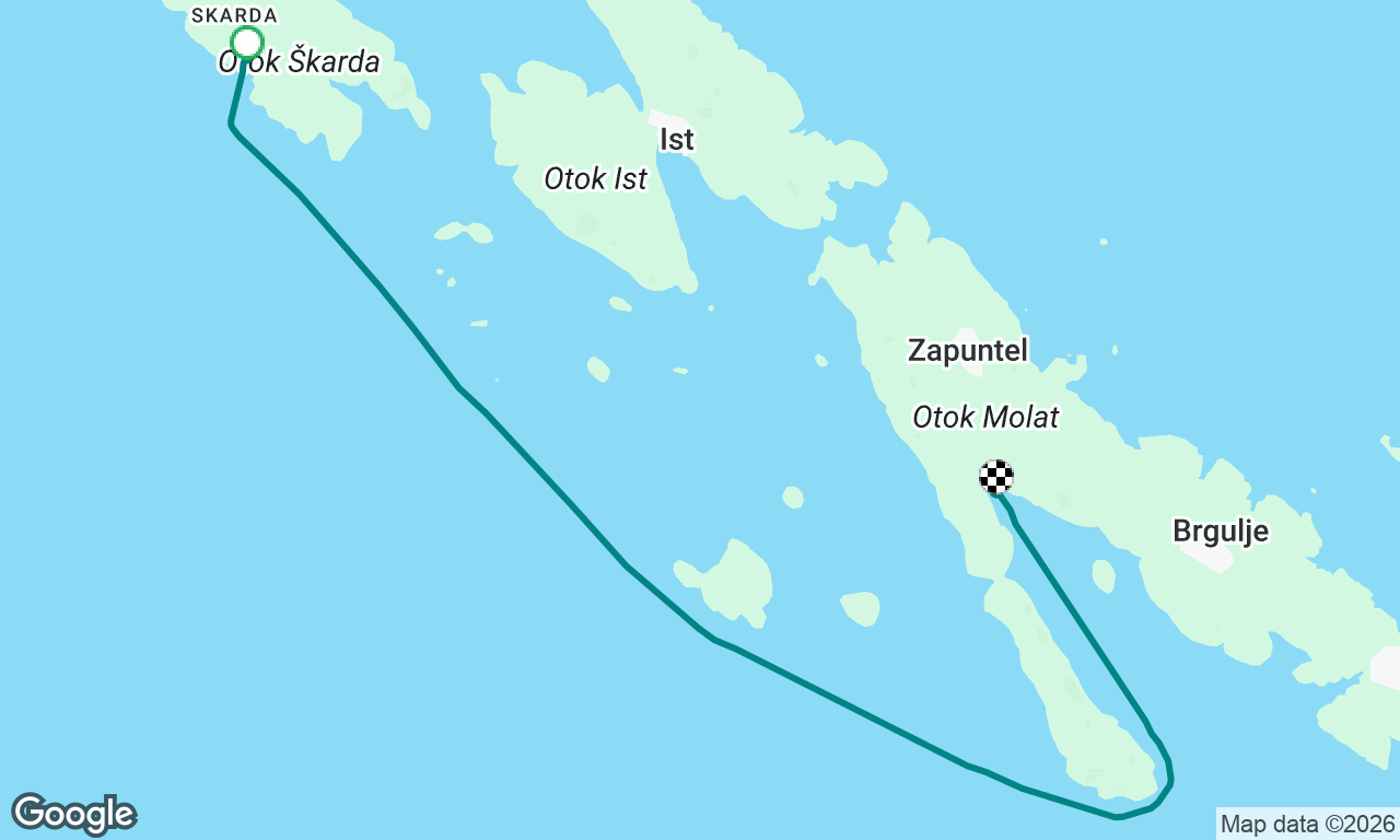 Tag 6 - Skarda nach Molat