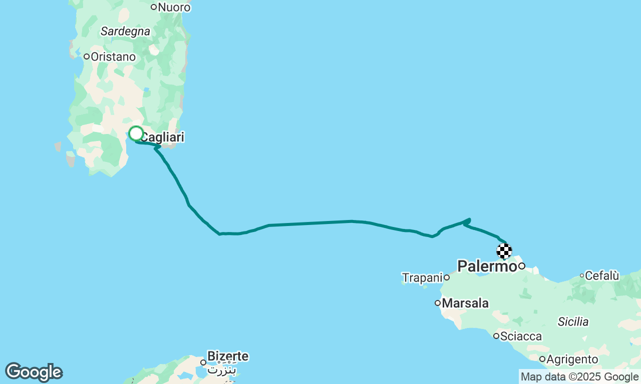 Cerdeña - Sicilia 