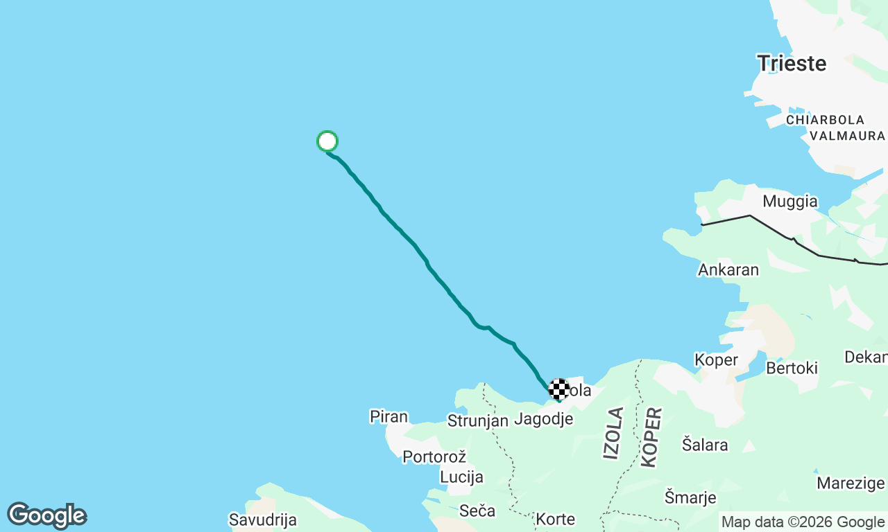 Voyage map