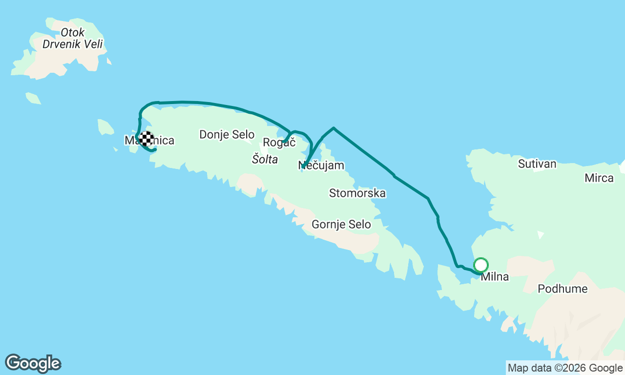 Voyage map