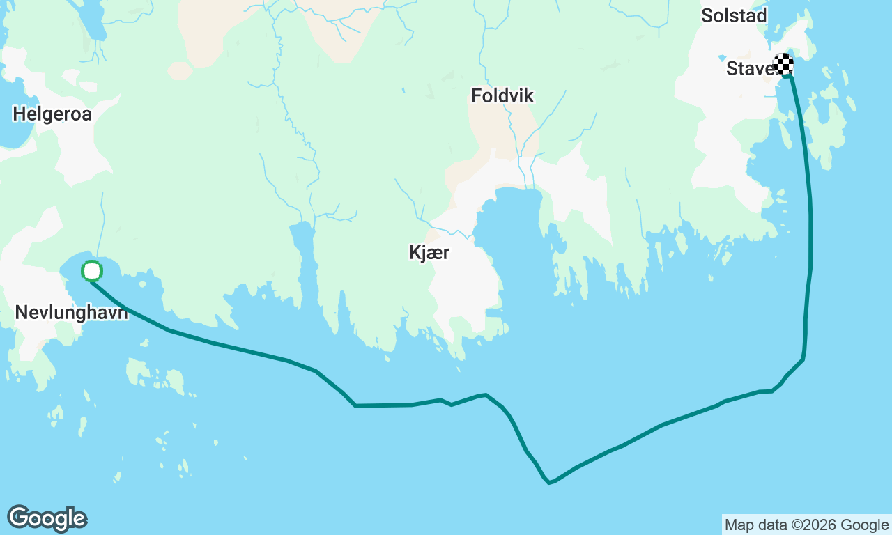Mye sjø fra Nevlunghavn
