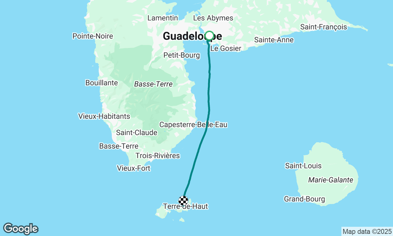 convoyage regate des saintes