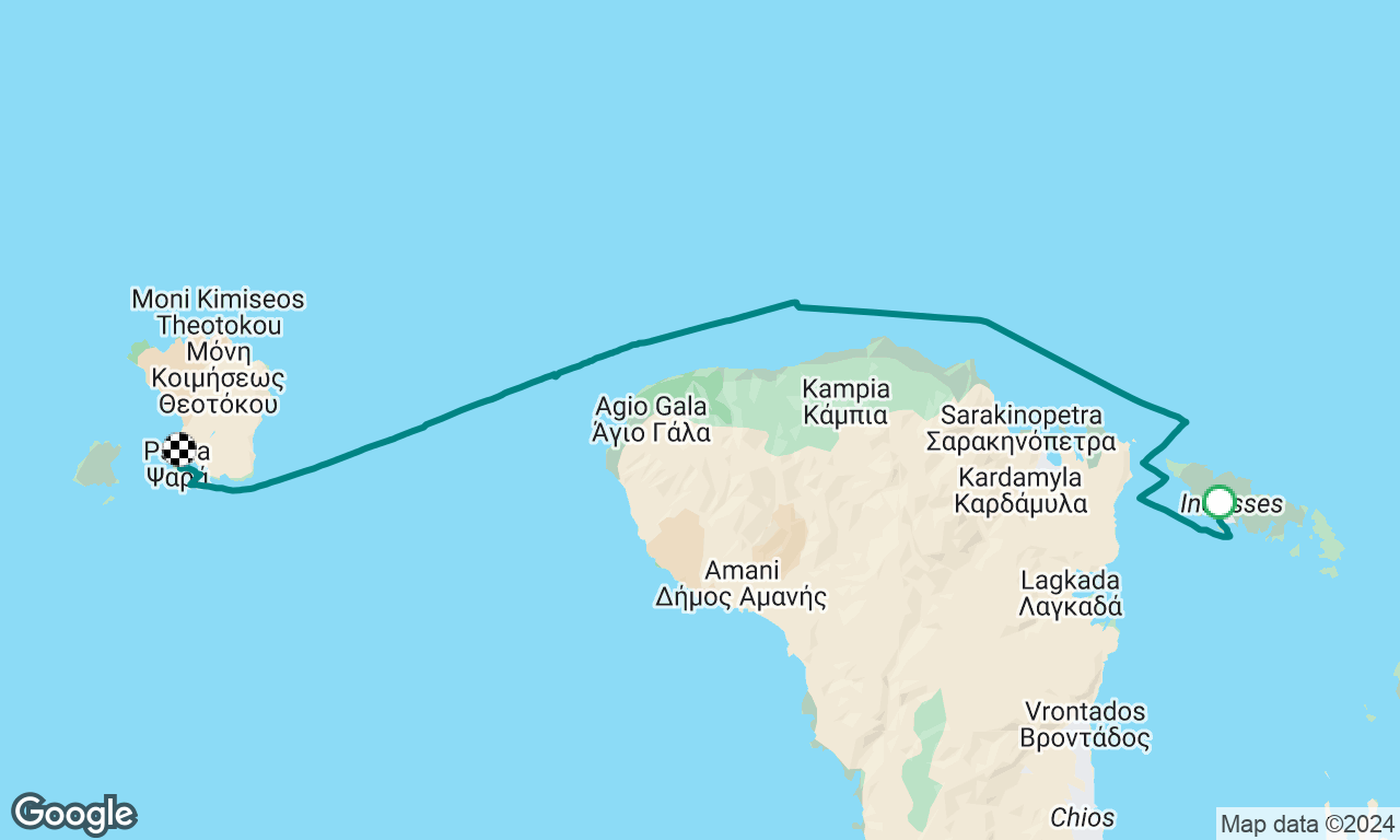 Oinusses to Psara
