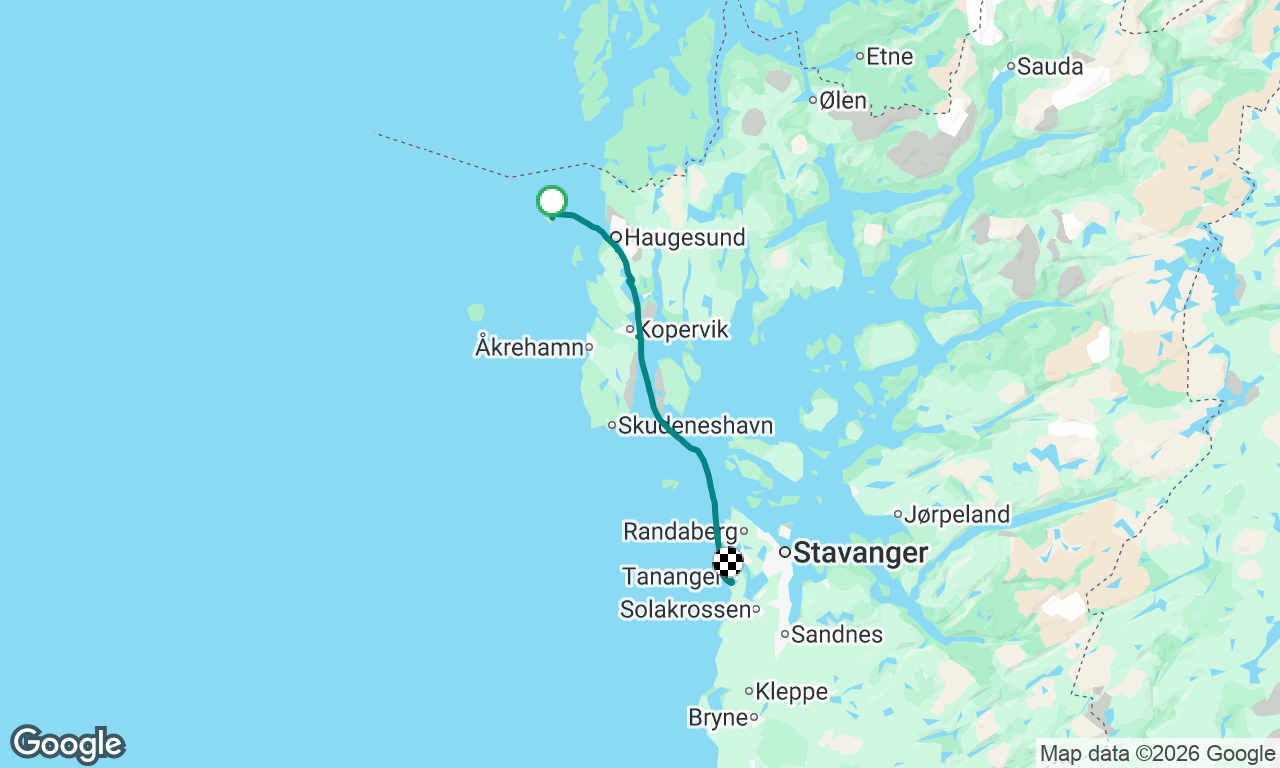 Voyage map