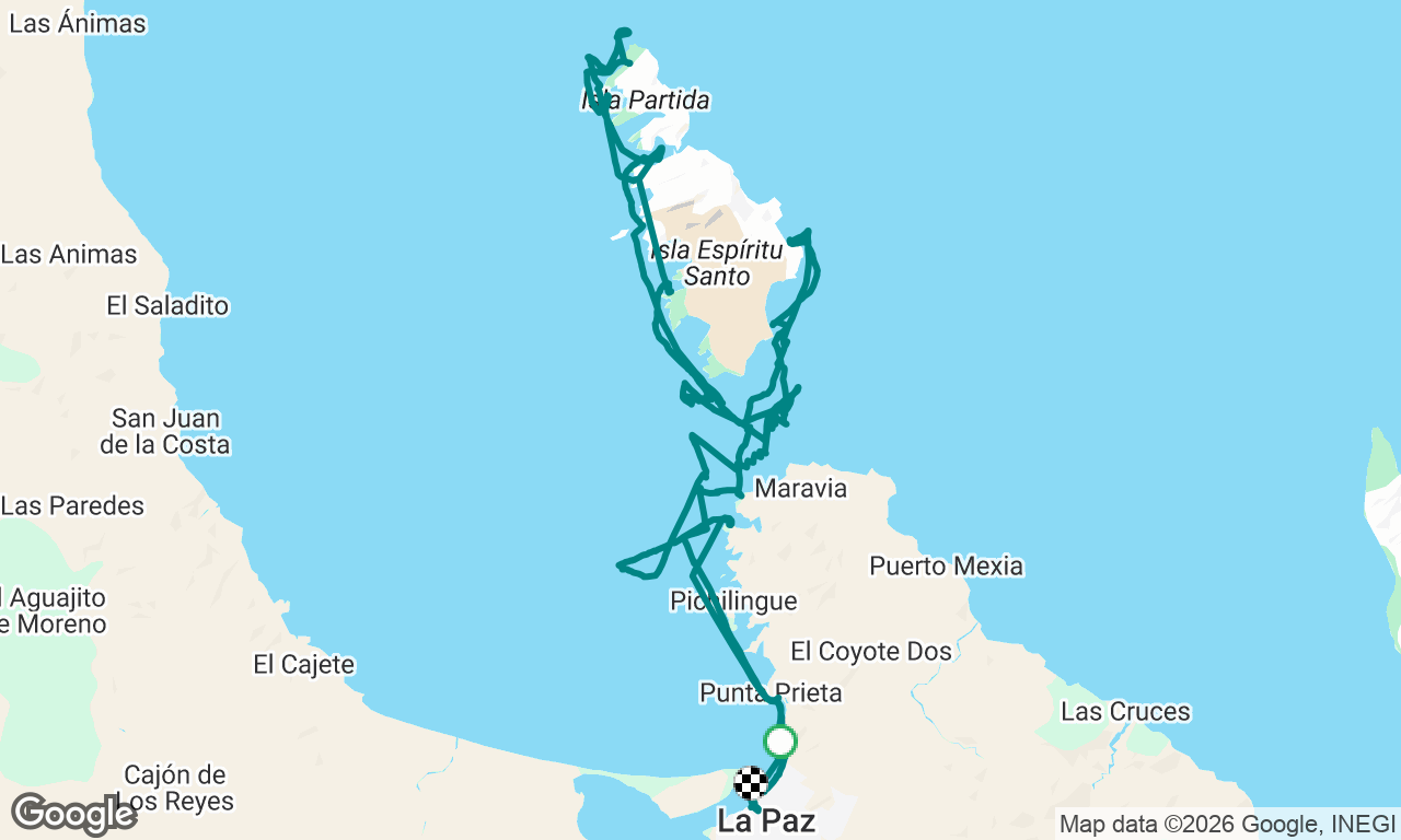 Voyage map