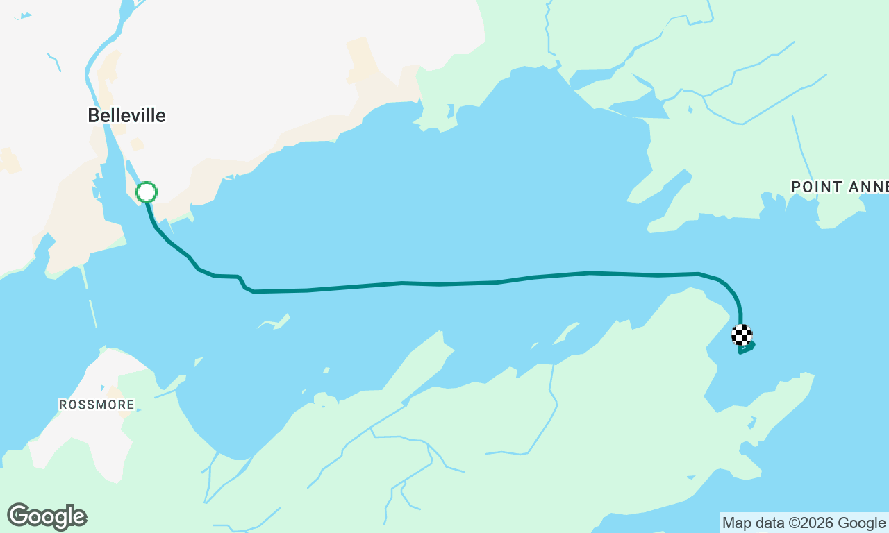 Voyage map