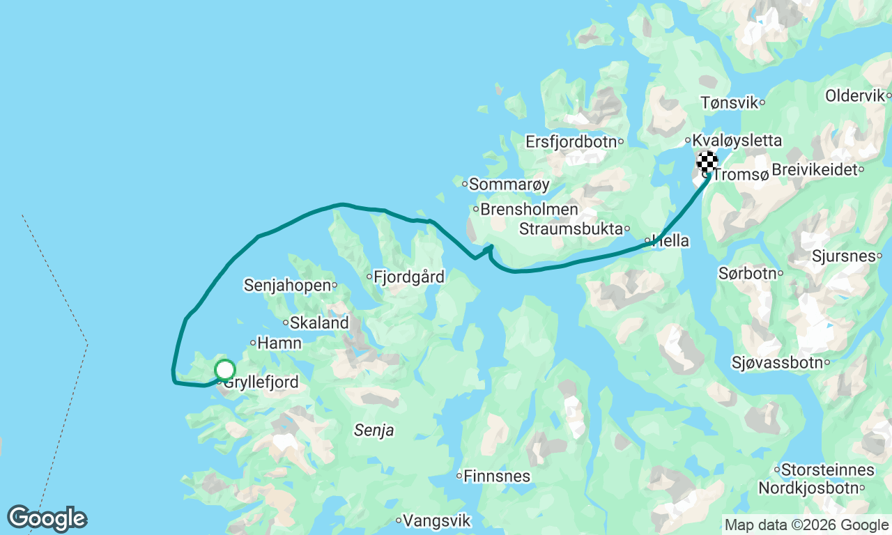 Voyage map