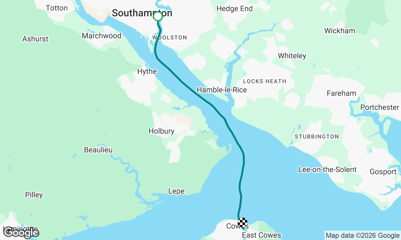 Voyage map