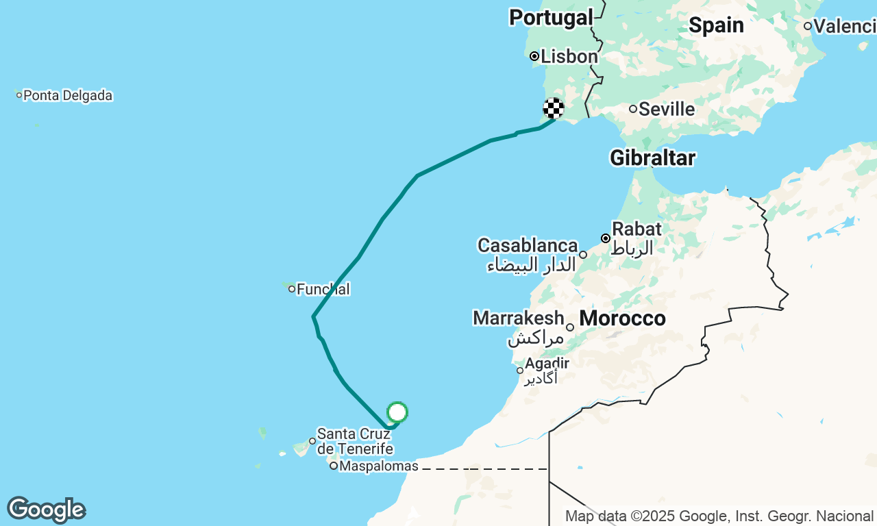 Lanzarote - Portimao