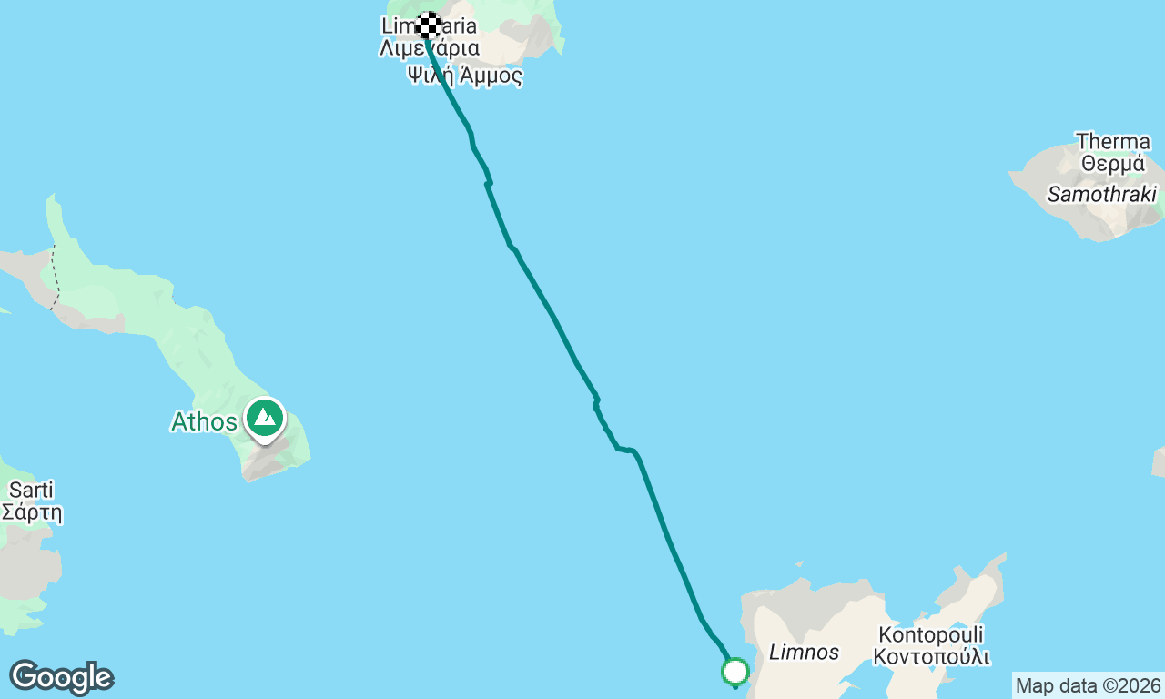 Voyage map