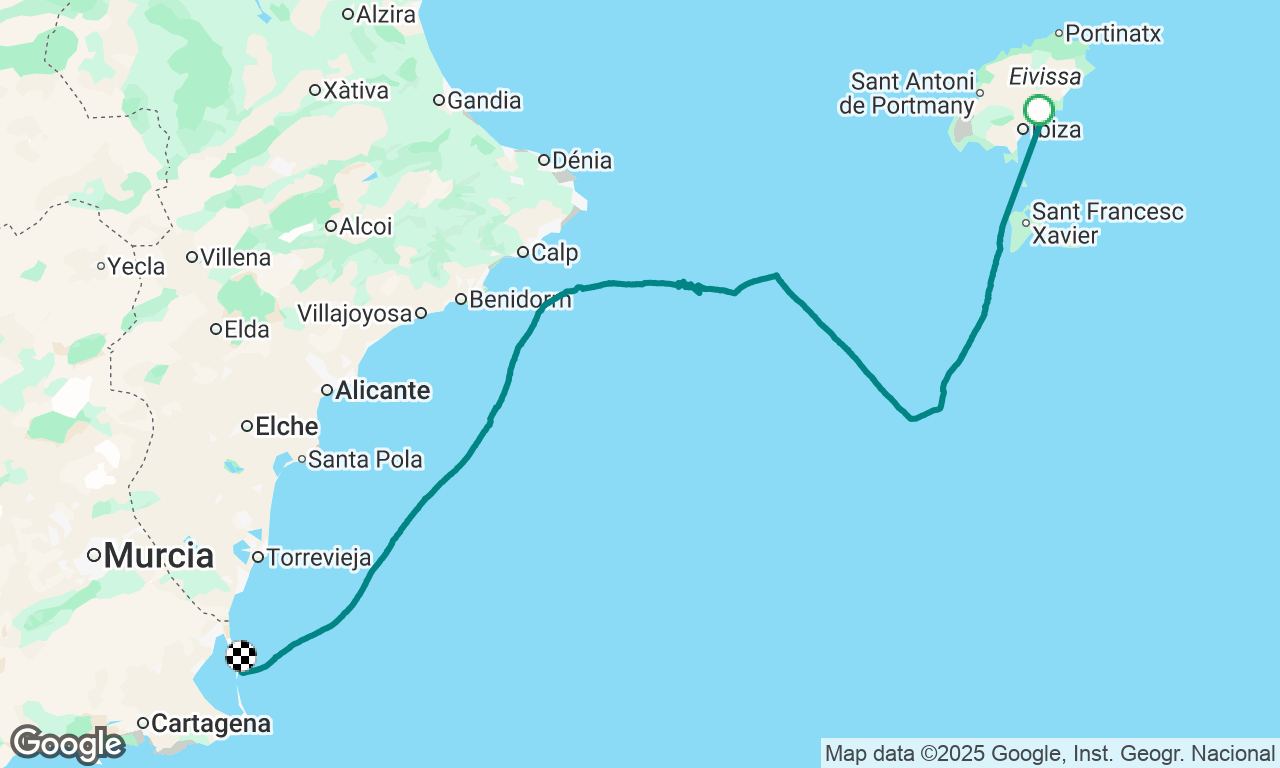 Louvoyage vers Carthagène 