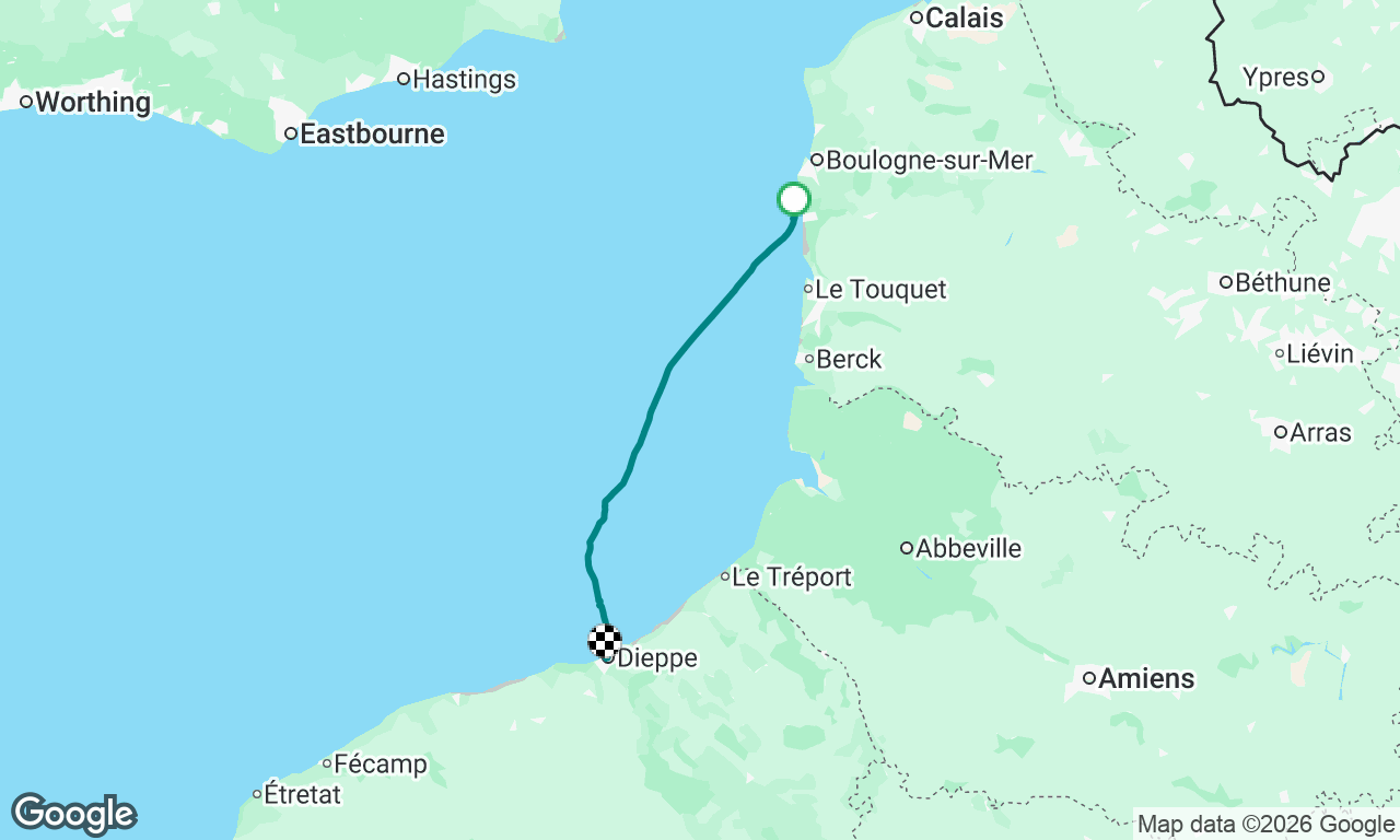 Voyage map