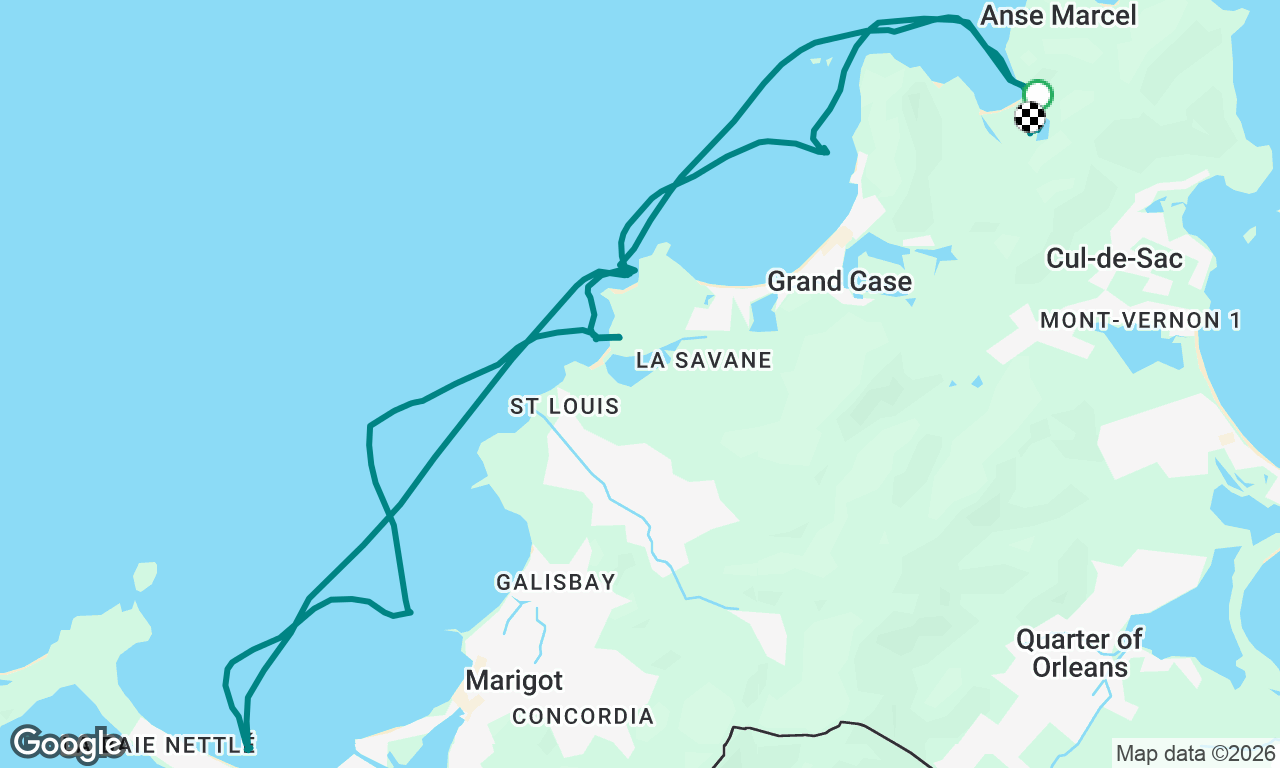 Voyage map