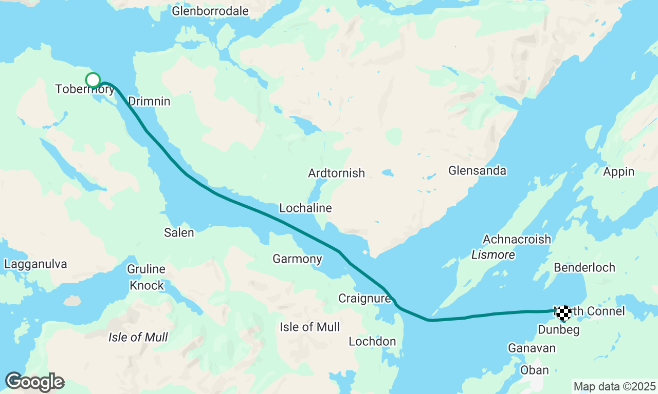 Tobermory Dunstaffnage 