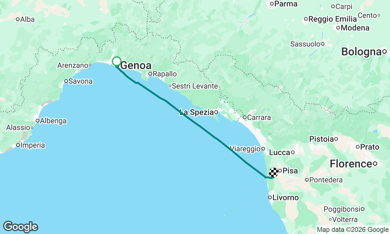 Voyage map