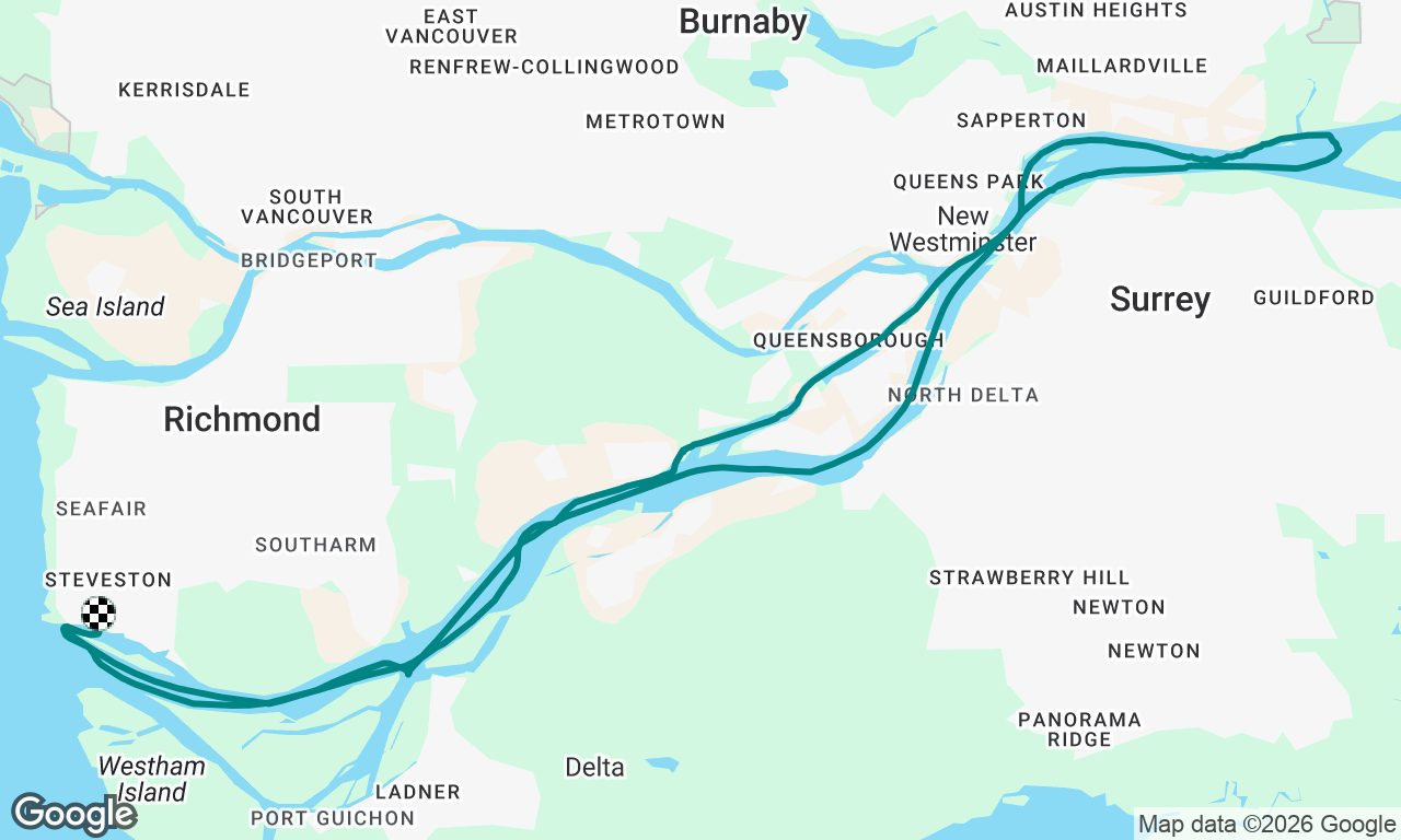 Voyage map