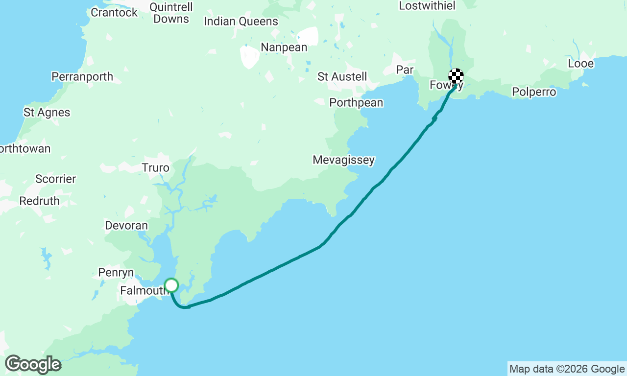 Malpas to Fowey 