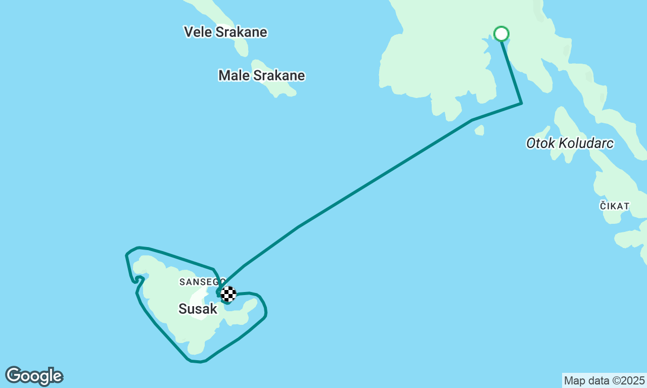 Losinj to Susak