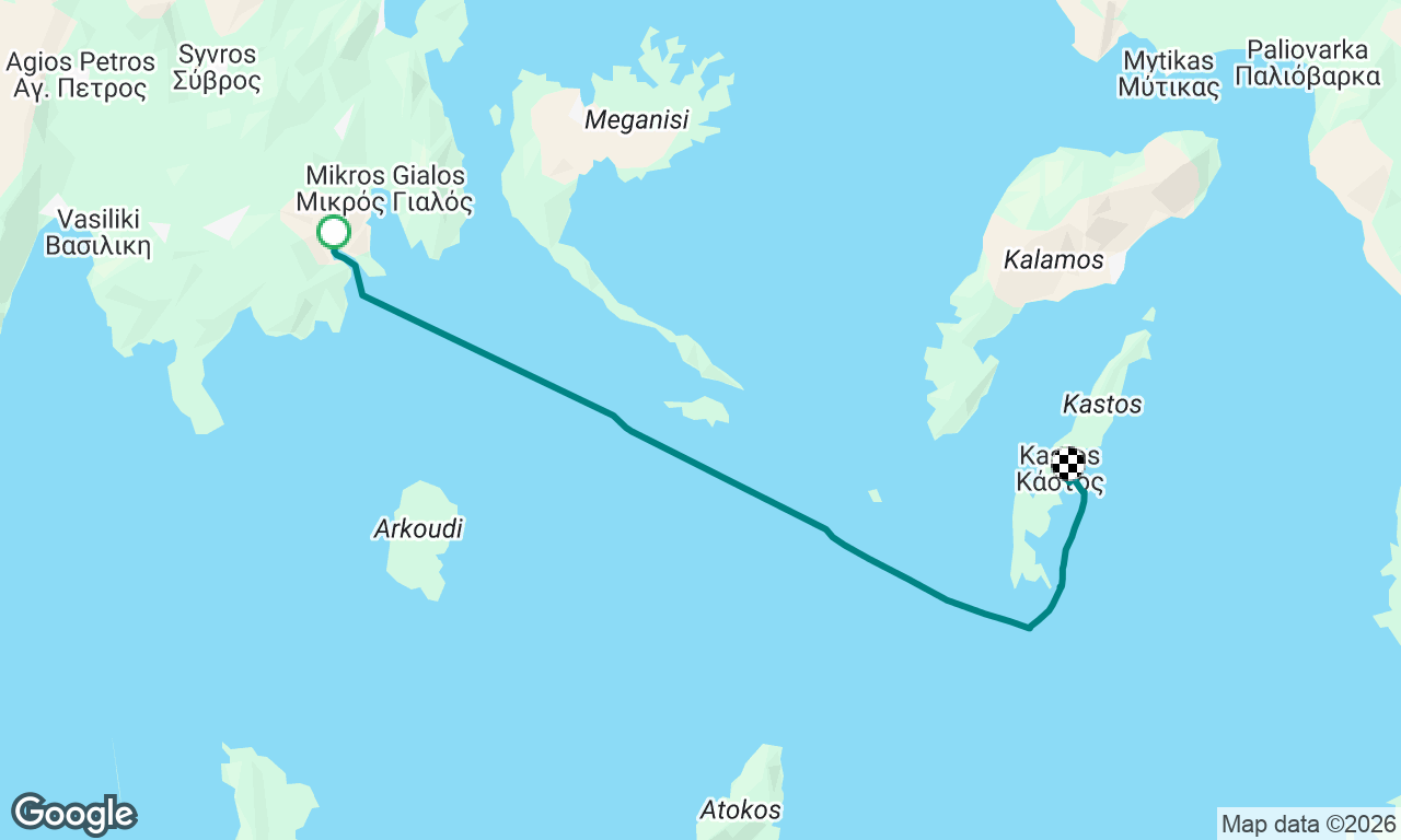 Voyage map