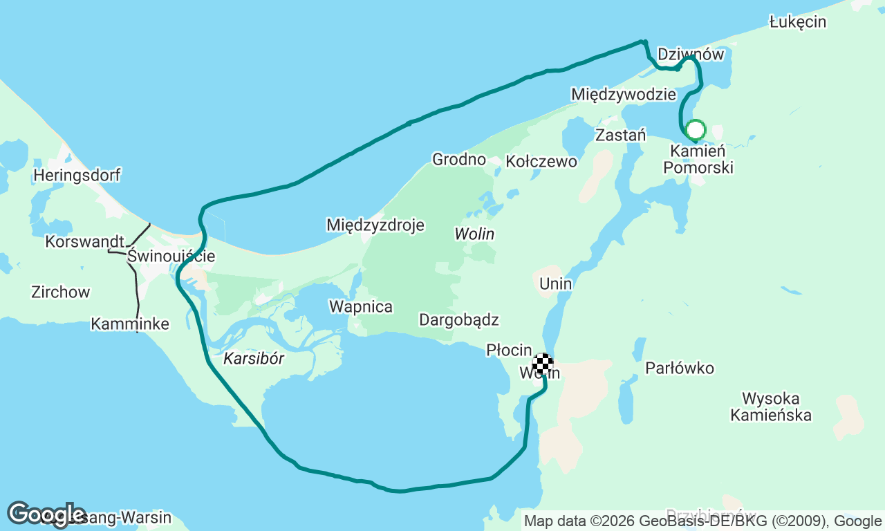 Voyage map