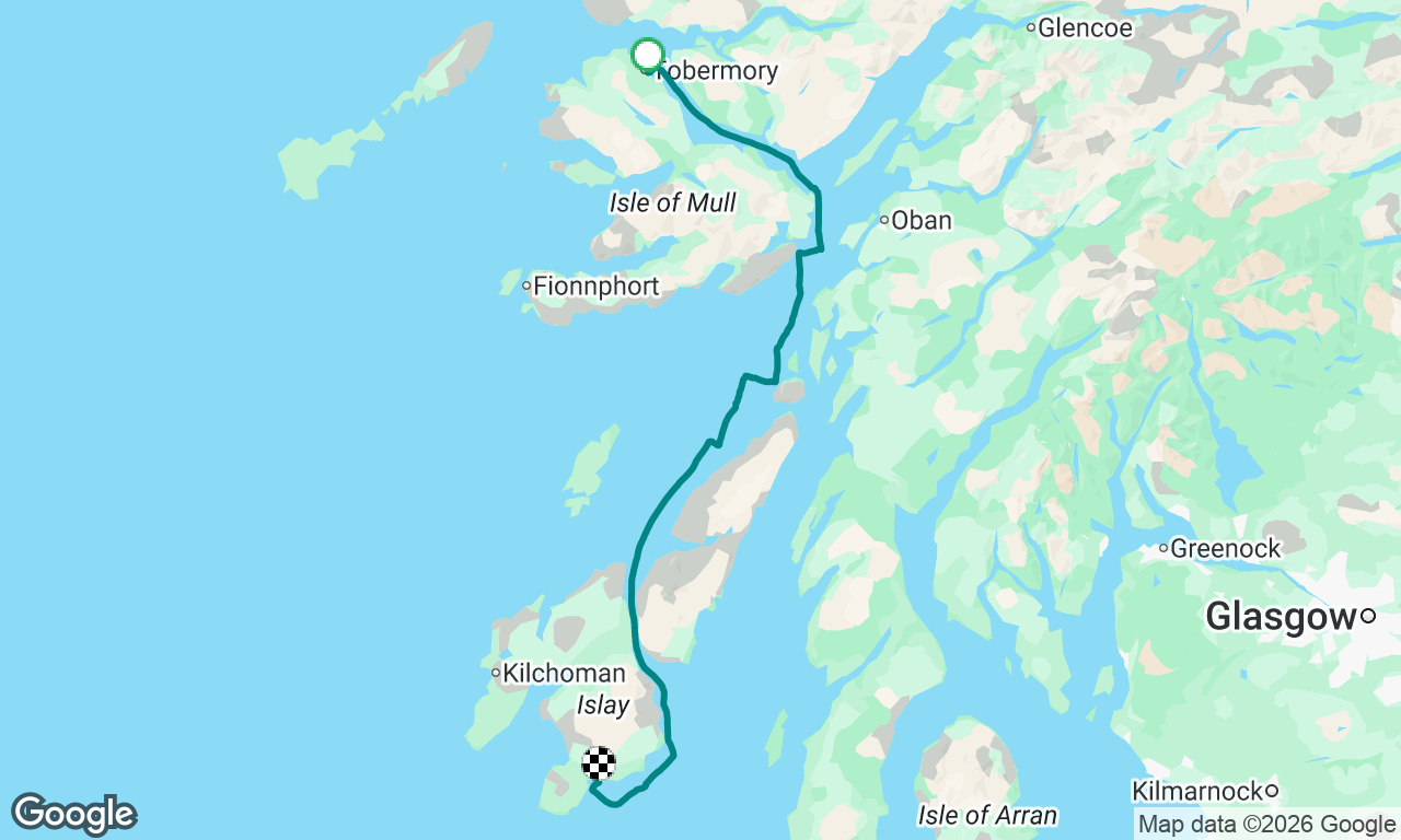 Voyage map