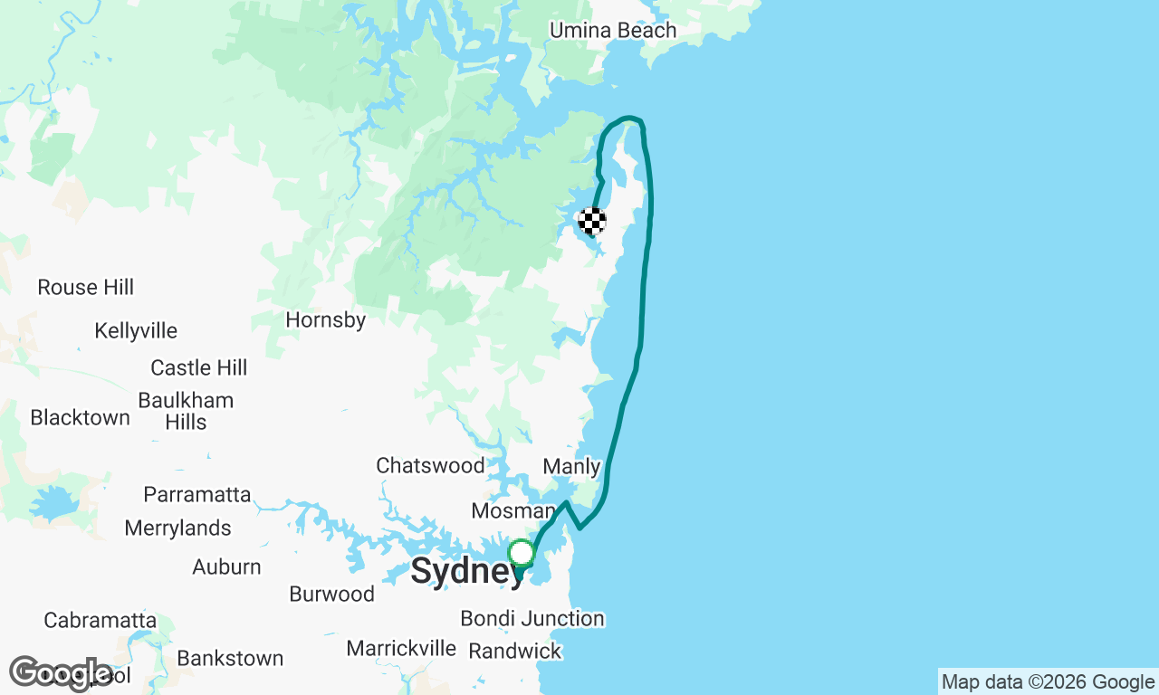 Pittwater passage day 1