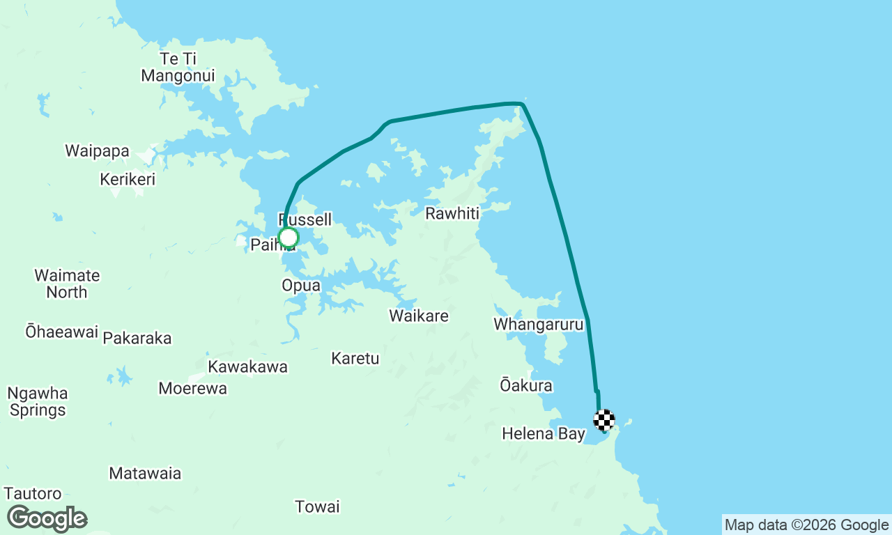 Opua to Mimiwhangata 