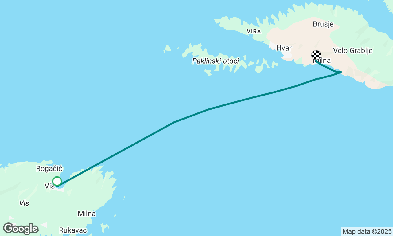 Vis to Hvar