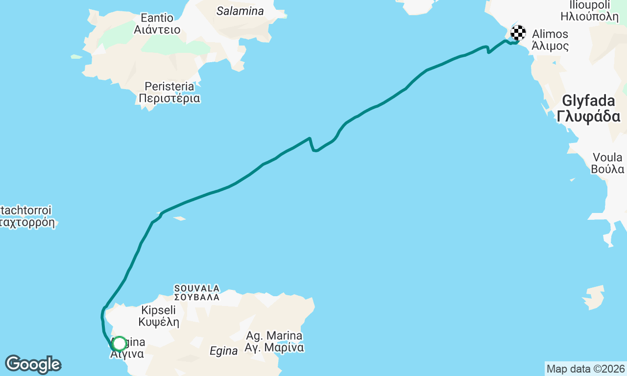 Voyage map