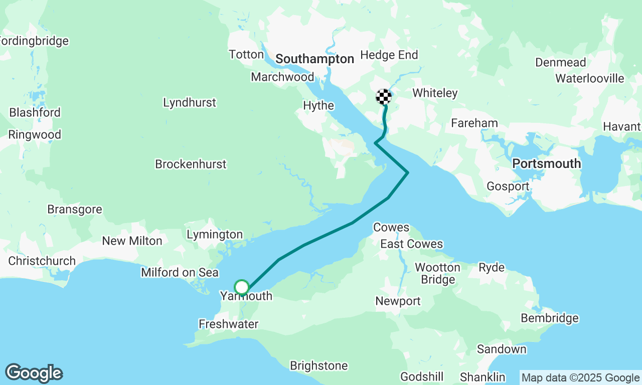 Yarmouth to Hamble 