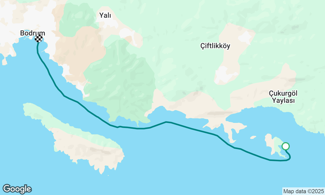 Orak Adasi Island to Bodrum